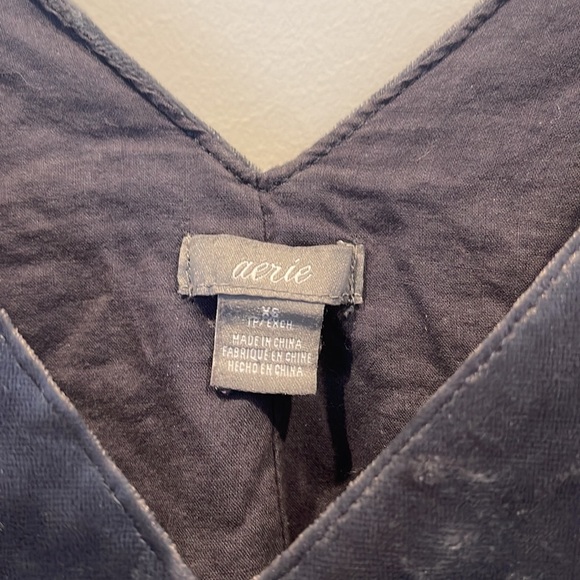 Aerie Navy Blue Ruffled PJs Tank - Picture 3 of 6